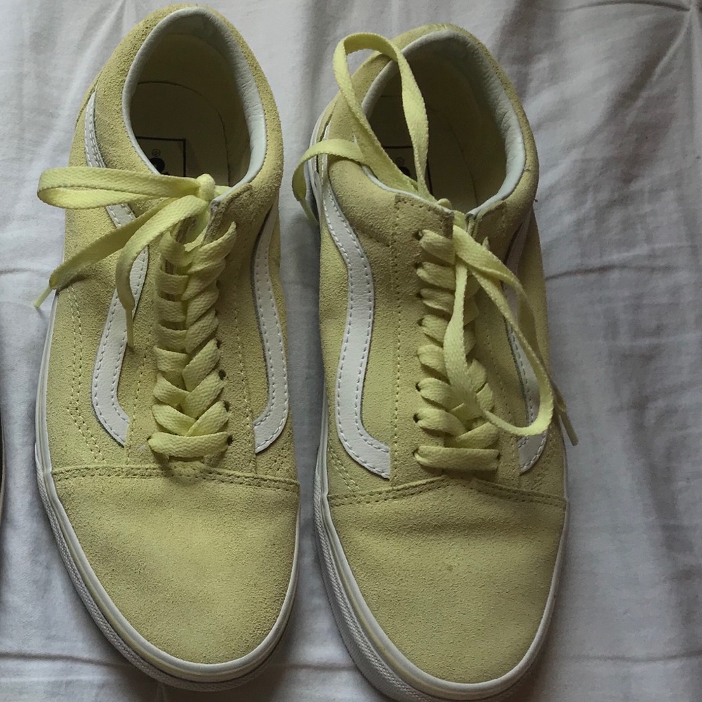 Yellow Sk8 Vans (Lowtop)